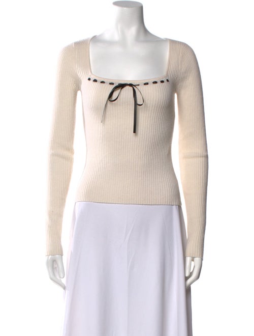 Reformation Cashmere V-Neck Sweater