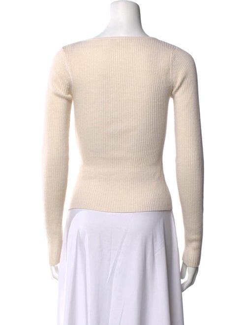 Reformation Cashmere V-Neck Sweater