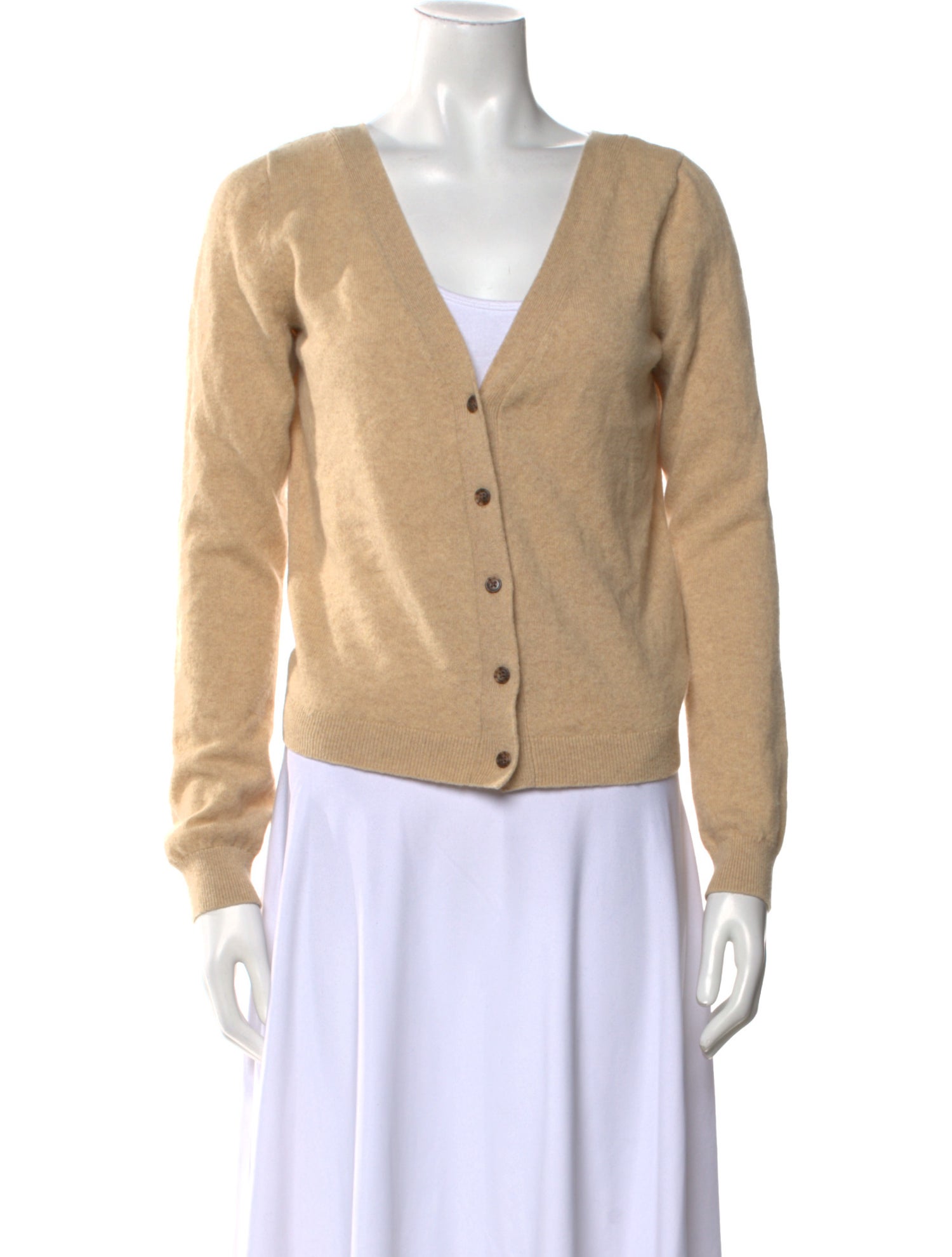 Reformation Cashmere V-Neck Sweater