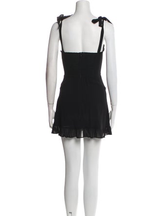 Reformation Square Neckline Mini Dress