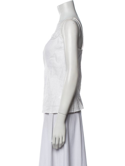 Reformation Linen V-Neck Top