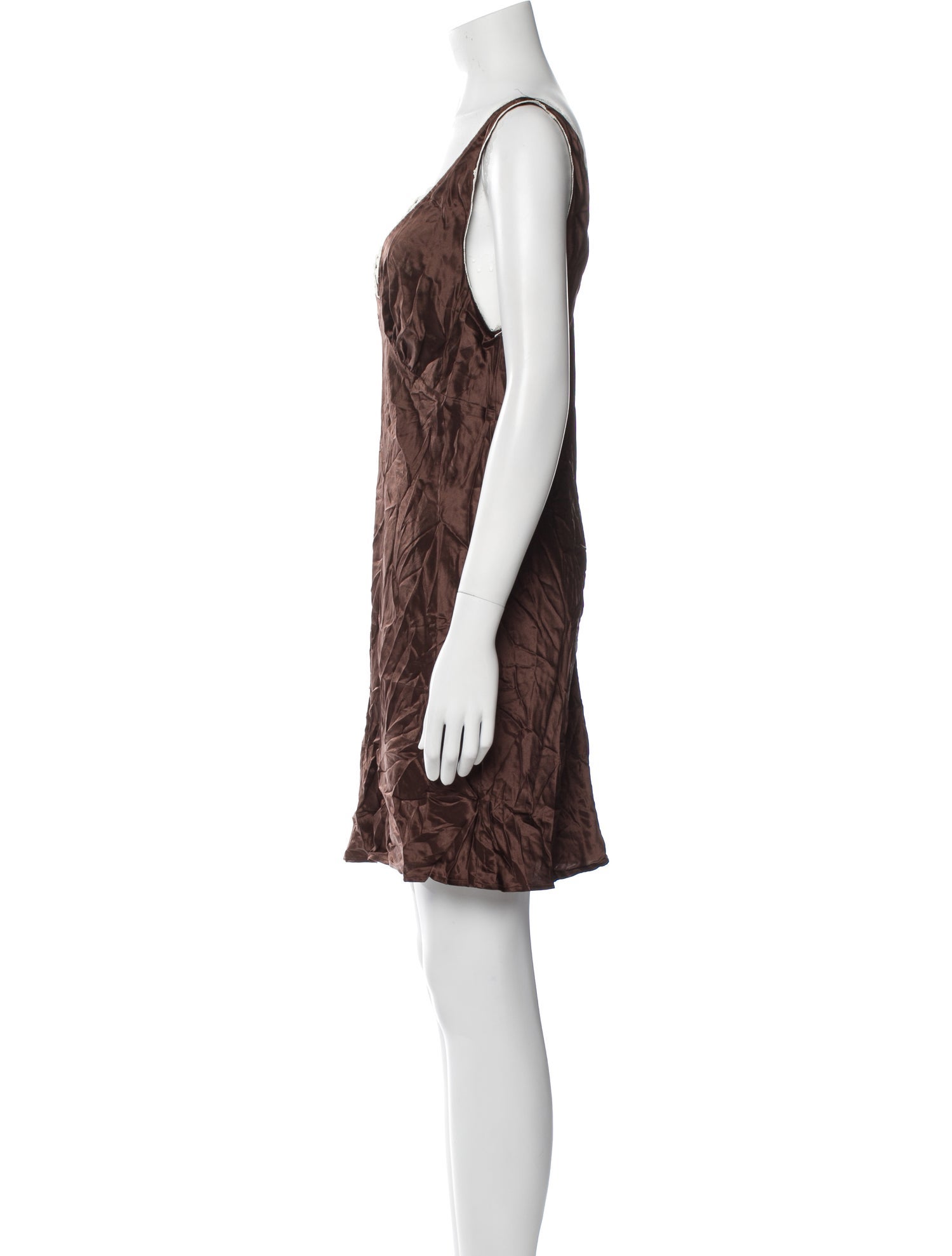 Reformation Silk Lace Trim Embellishment Nightgown w/ Tags