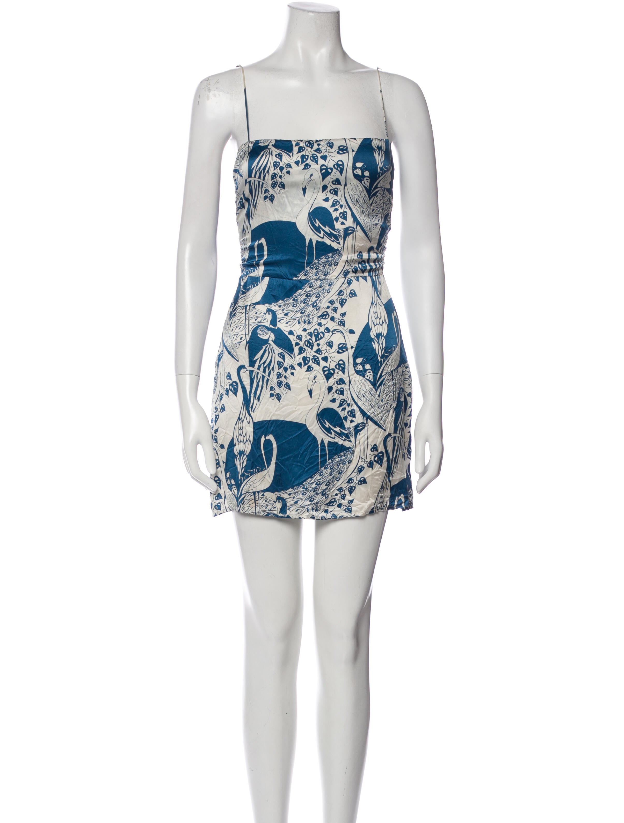 Reformation Silk Mini Dress