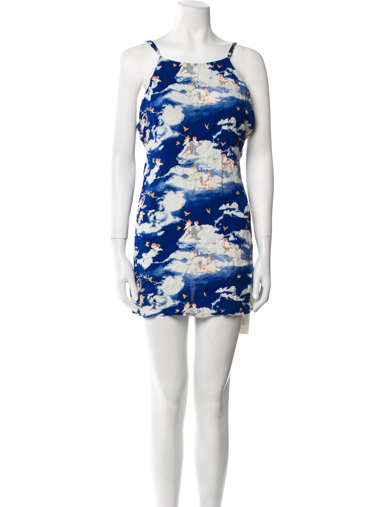 Reformation Printed Mini Dress