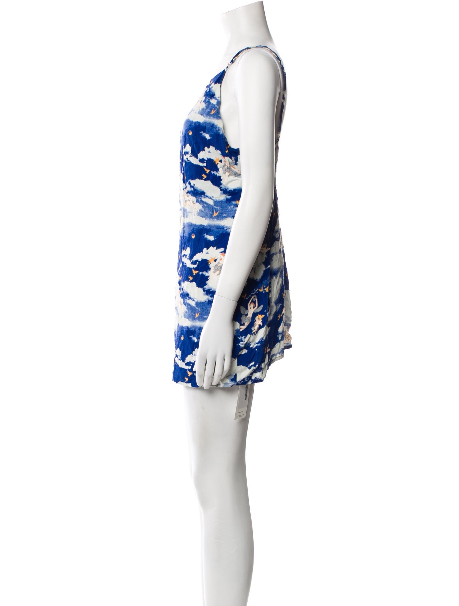 Reformation Printed Mini Dress