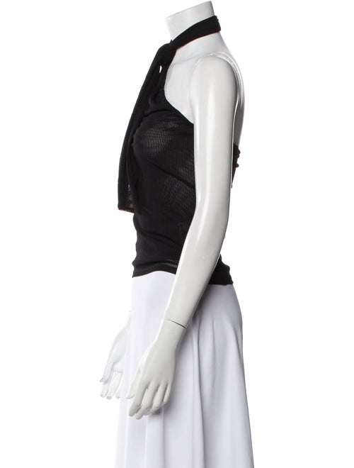 Reformation Halterneck Sleeveless Crop Top