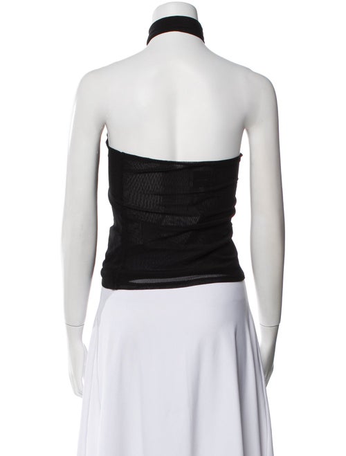 Reformation Halterneck Sleeveless Crop Top