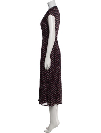 Reformation Floral Print Long Dress