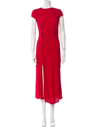 Reformation Crew Neck Long Dress