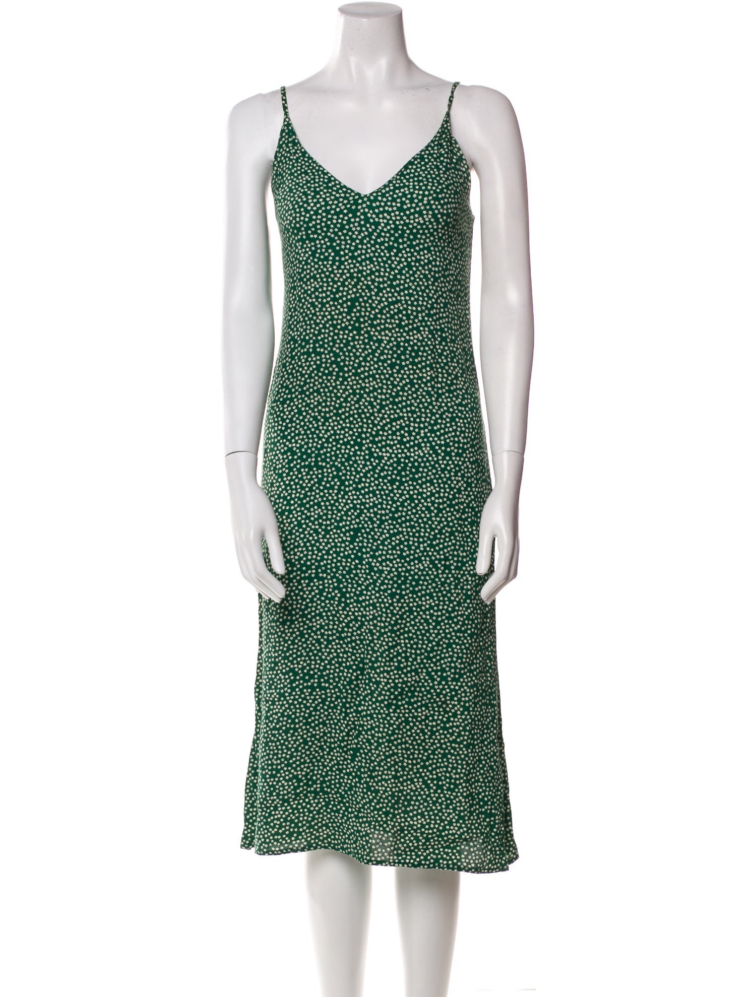 Reformation Printed Midi Length Dress