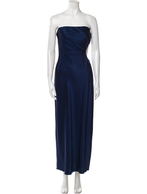 Reformation Strapless Long Dress