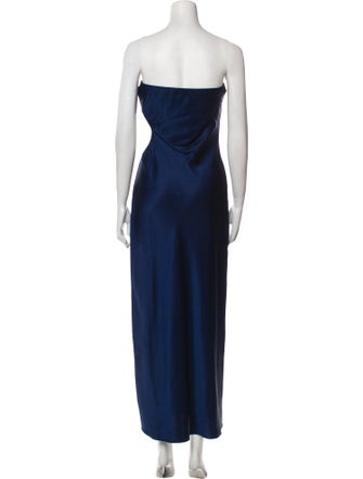 Reformation Strapless Long Dress