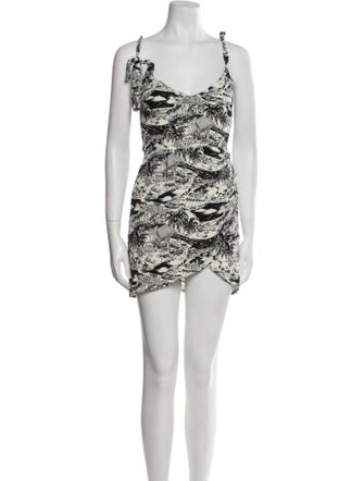 Reformation Printed Mini Dress