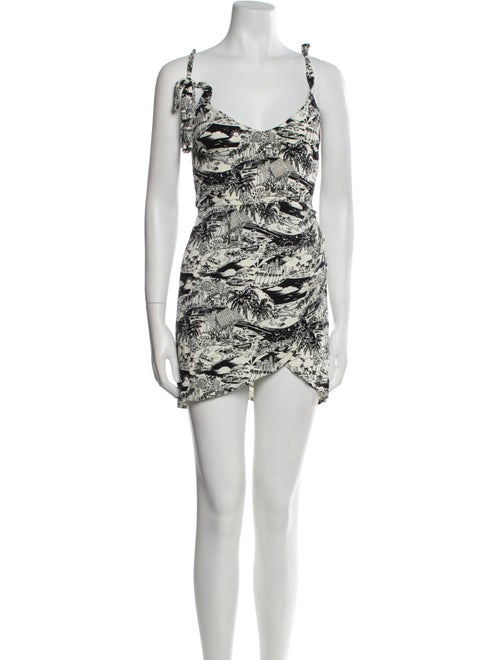 Reformation Printed Mini Dress