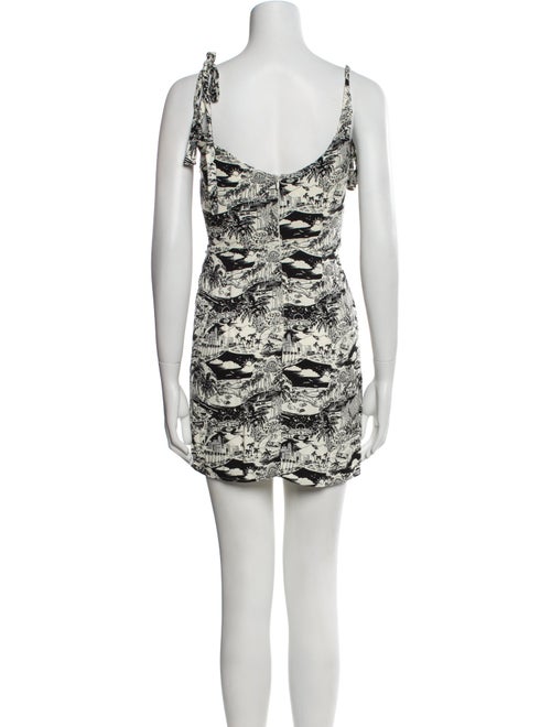 Reformation Printed Mini Dress