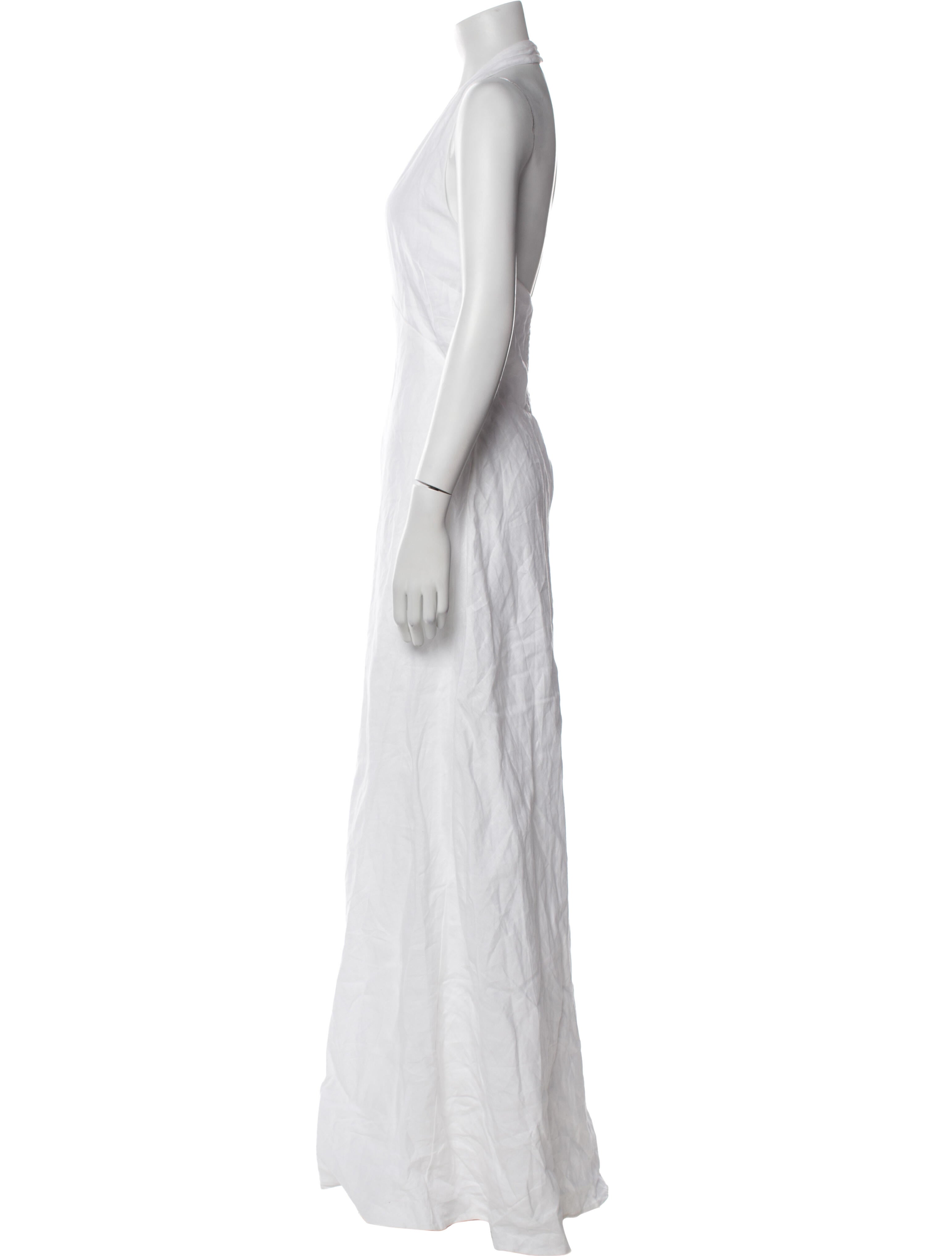 Reformation Linen Long Dress