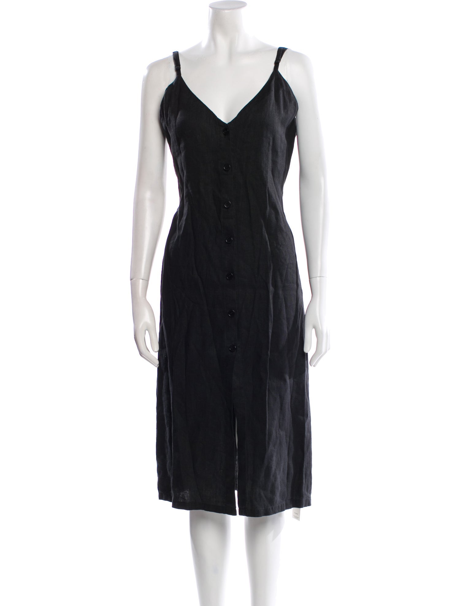 Reformation V-Neck Midi Length Dress