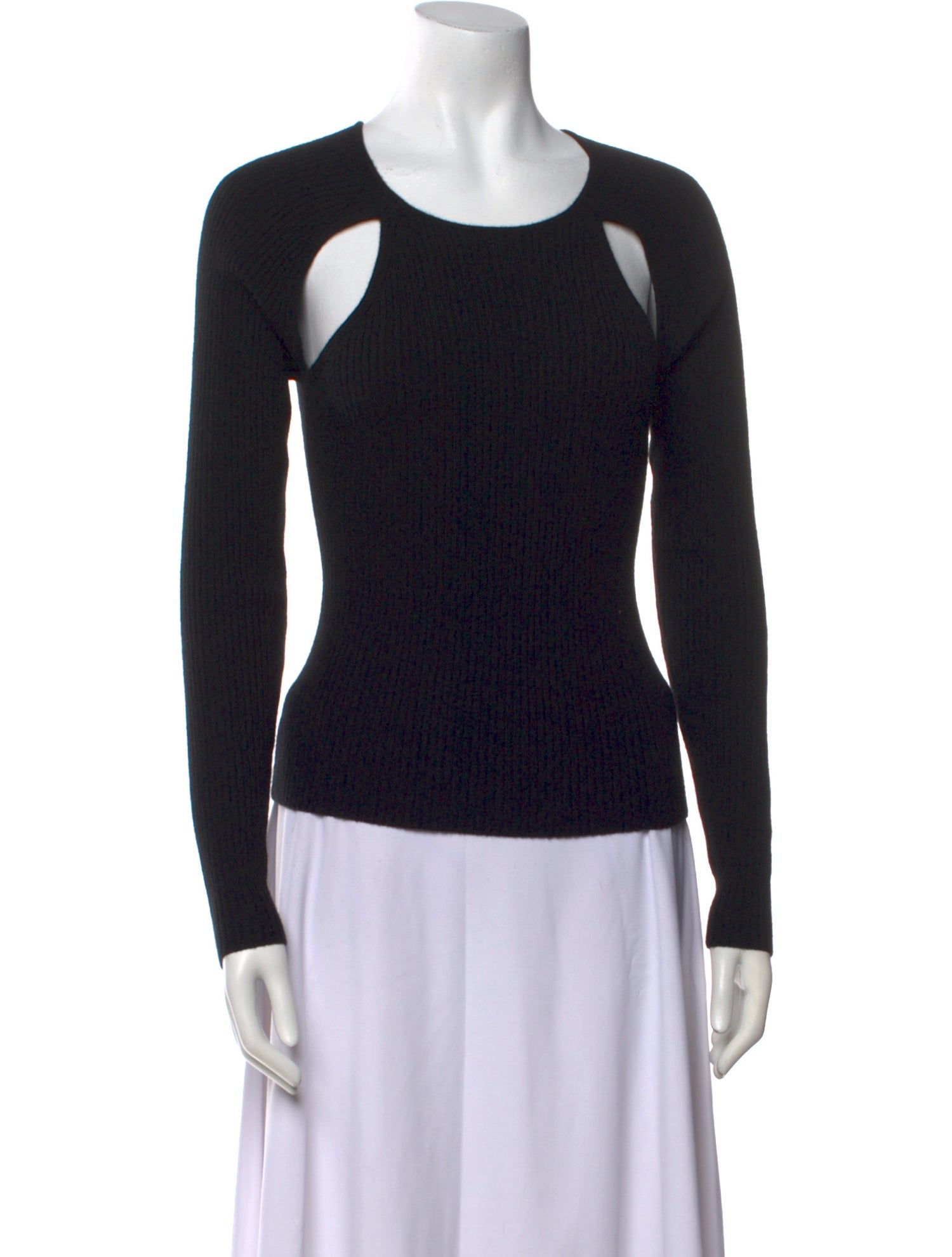 Reformation Cashmere Scoop Neck Sweater
