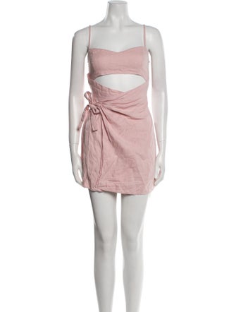 Reformation Linen Mini Dress