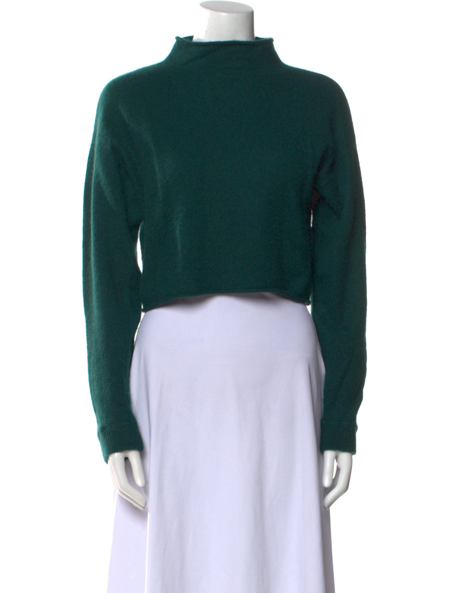 Reformation Cashmere Mock Neck Sweater