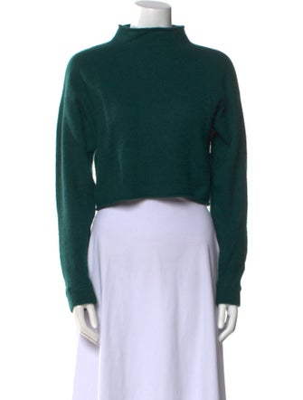 Reformation Cashmere Mock Neck Sweater