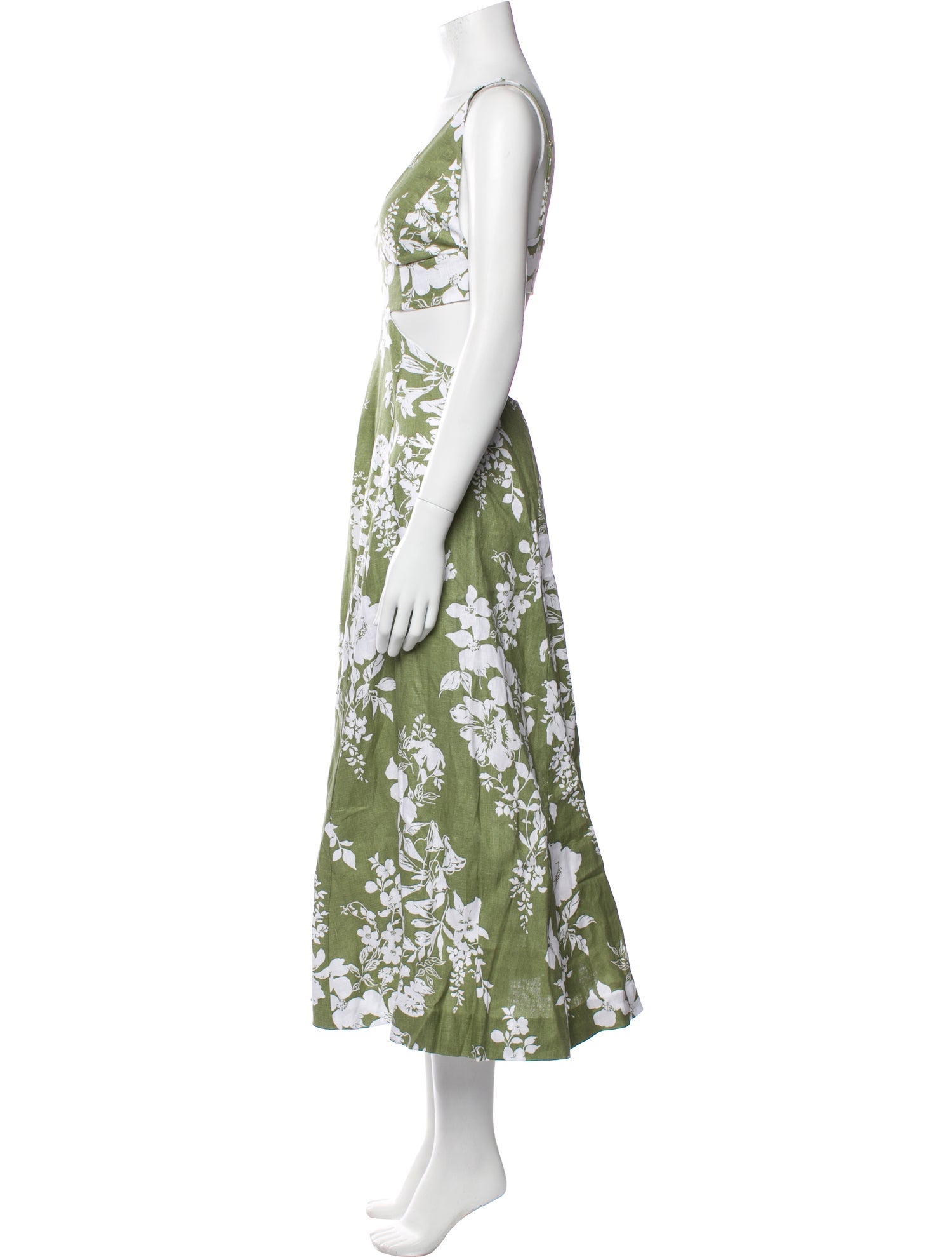 Reformation Linen Long Dress w/ Tags