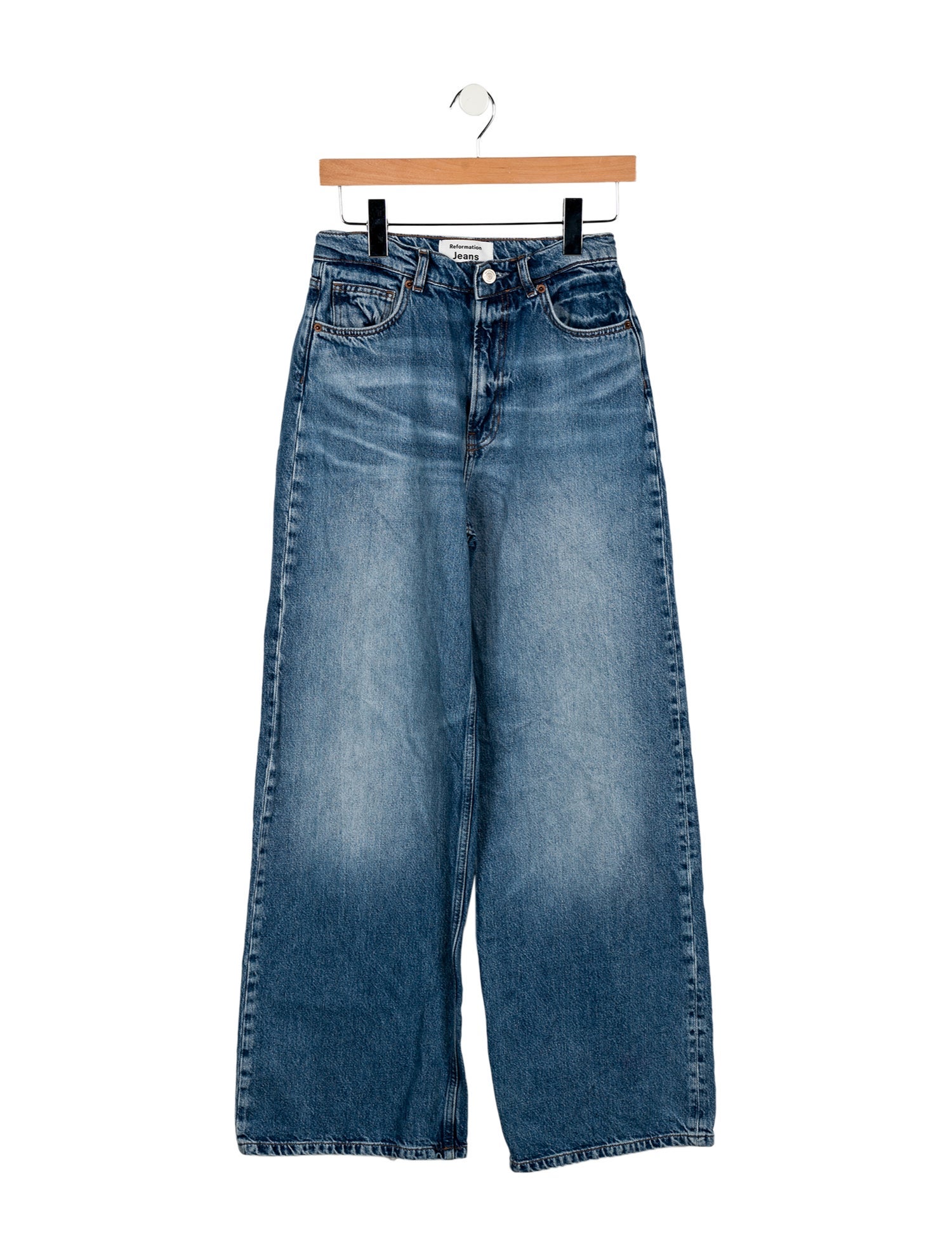 Reformation High-Rise Wide Leg Jeans