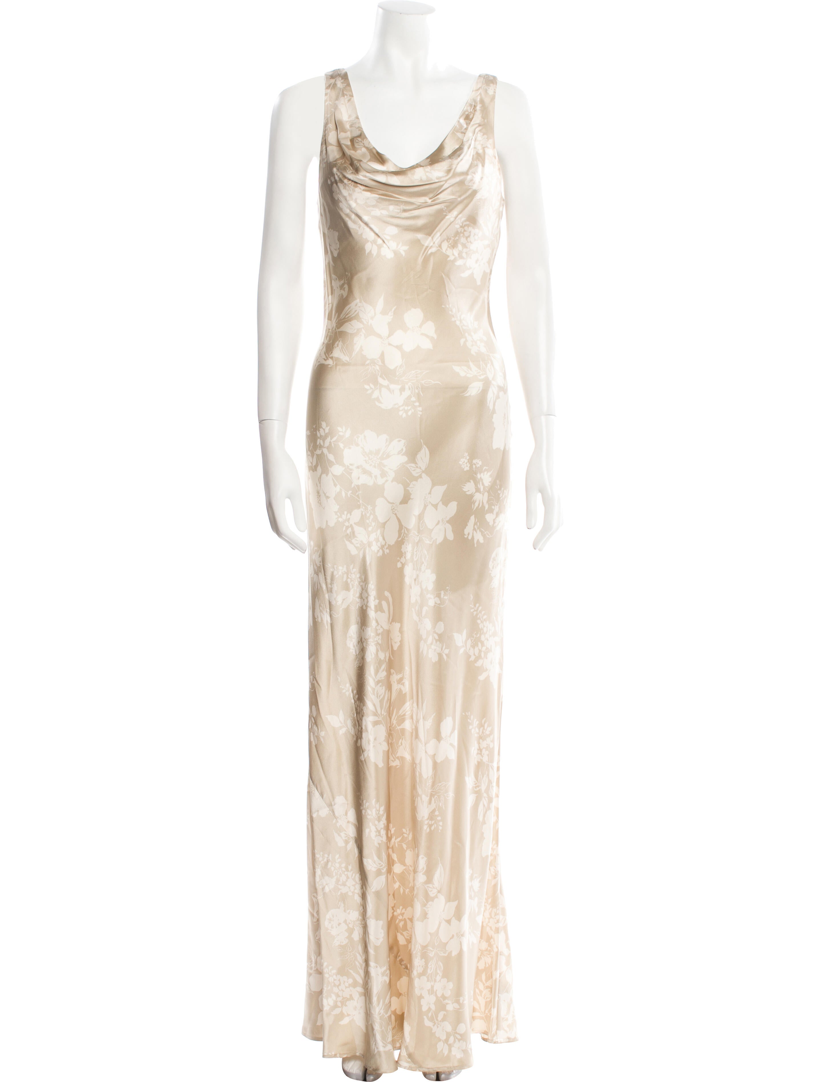 Reformation Silk Long Dress