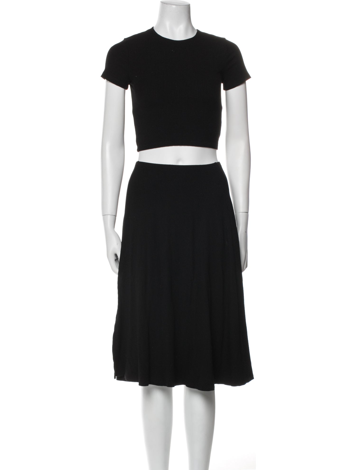 Reformation Ruffle Embellishment Skirt Set