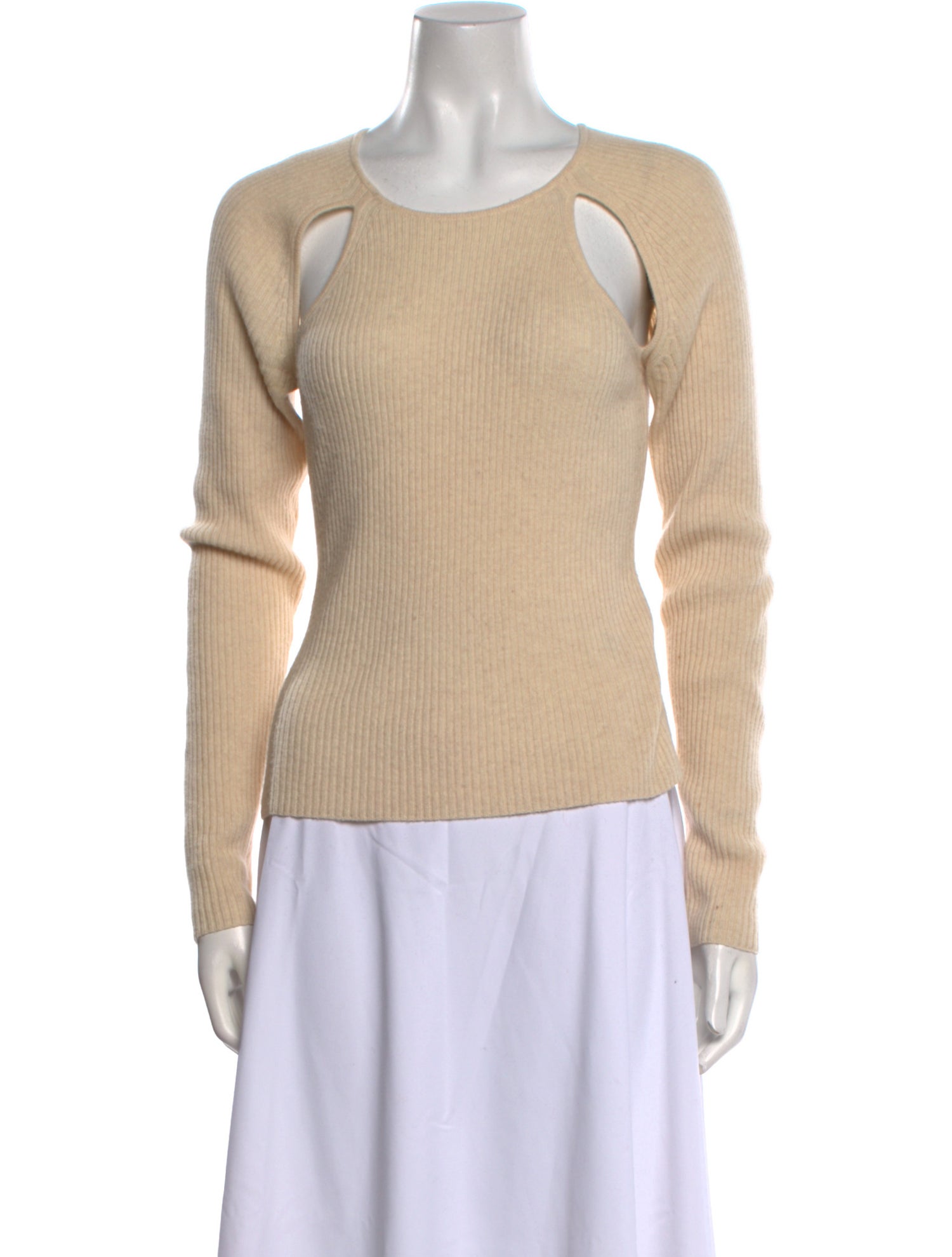 Reformation Cashmere Crew Neck Sweater