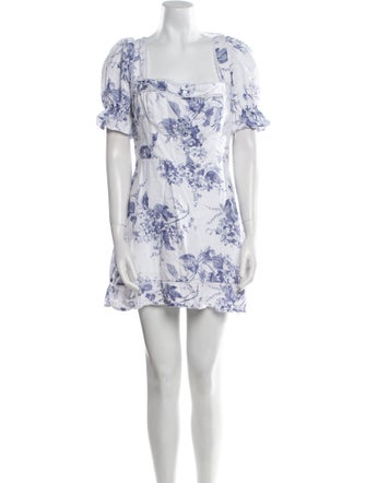 Reformation Linen Mini Dress