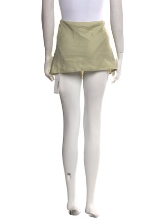 Reformation Linen Mini Skirt