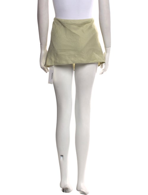 Reformation Linen Mini Skirt