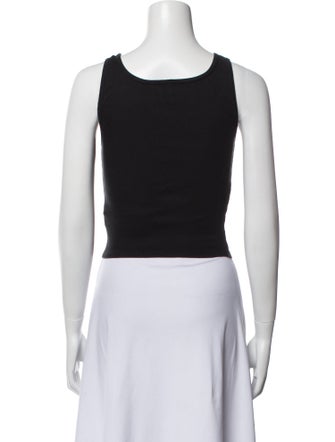 Reformation Scoop Neck Sleeveless Crop Top