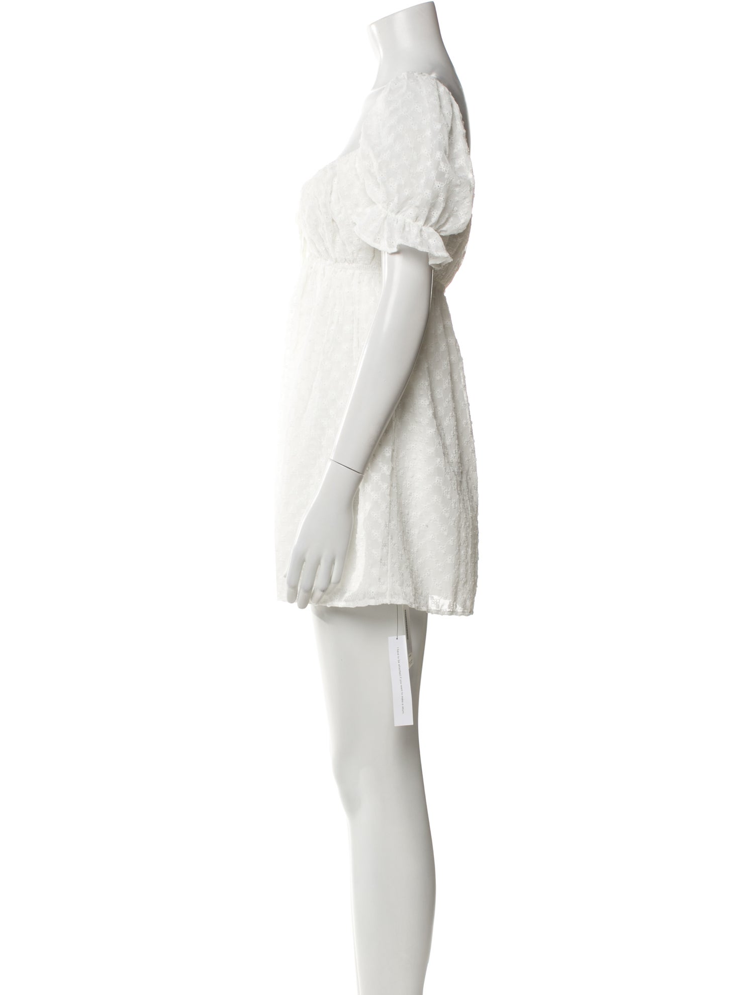 Reformation Square Neckline Mini Dress