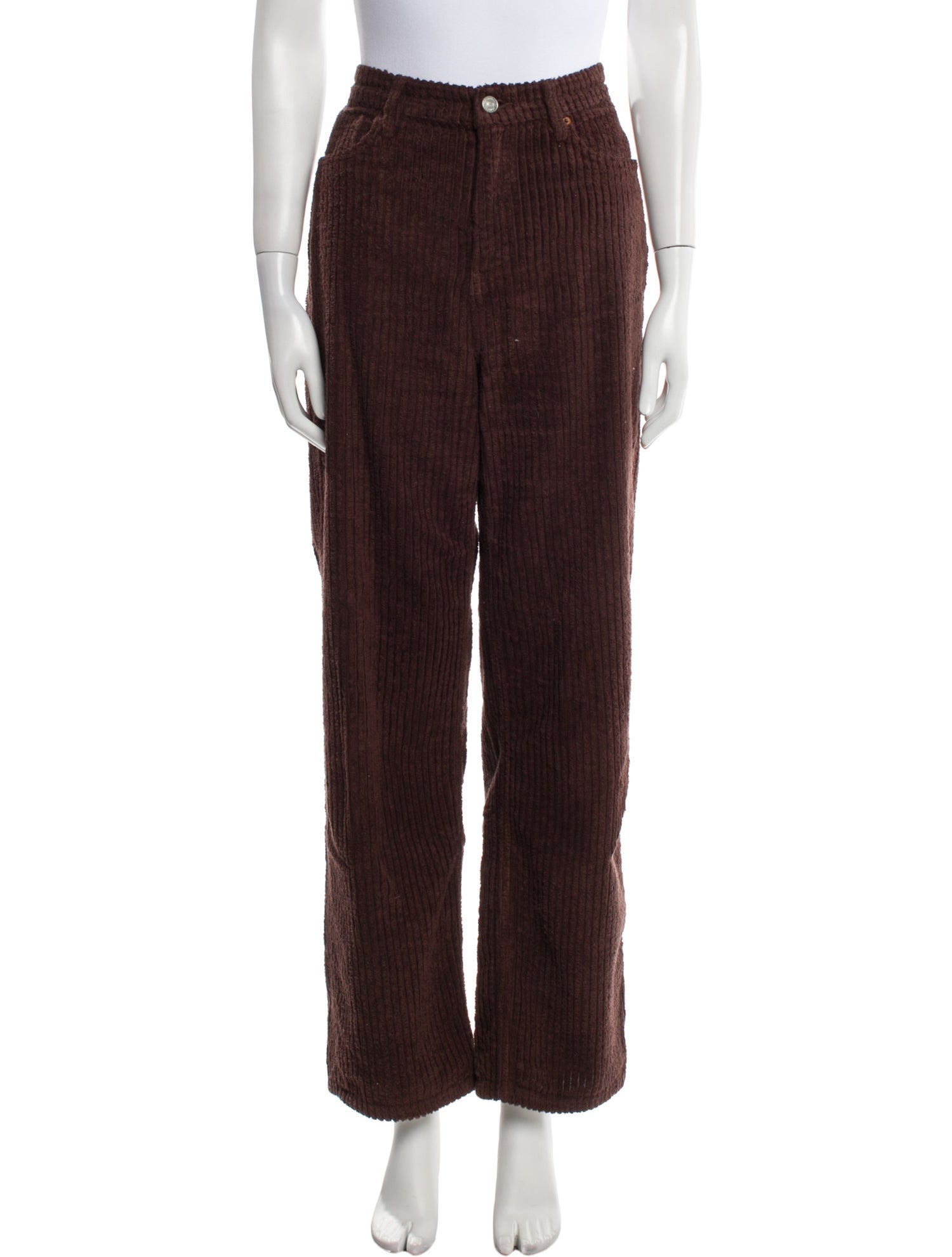 Reformation Striped Wide Leg Pants