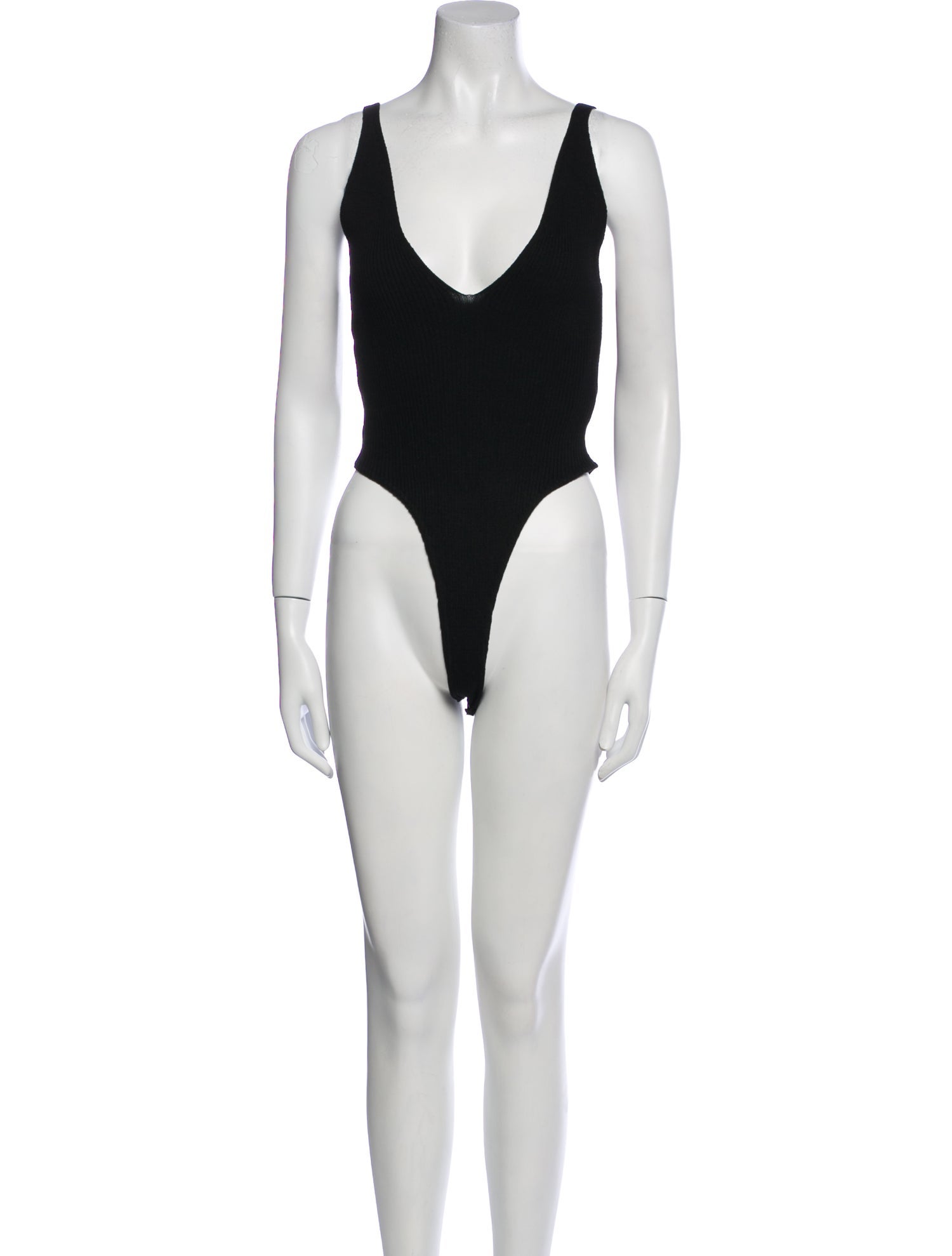 Reformation V-Neck Sleeveless Bodysuit