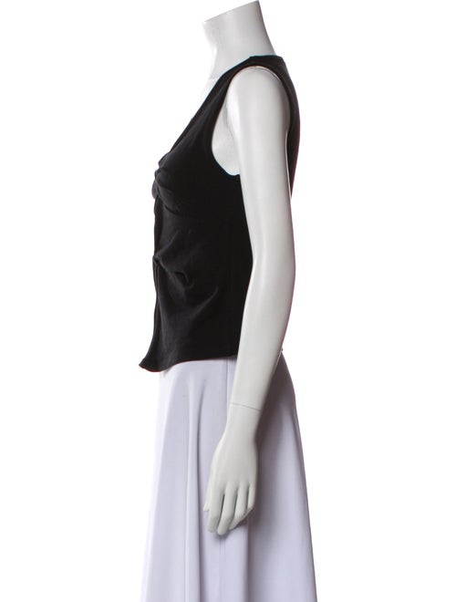Reformation V-Neck Sleeveless Crop Top