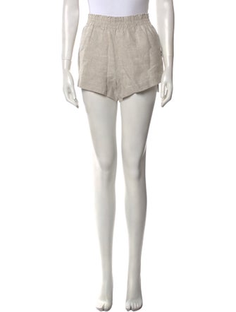 Reformation Linen Mini Shorts