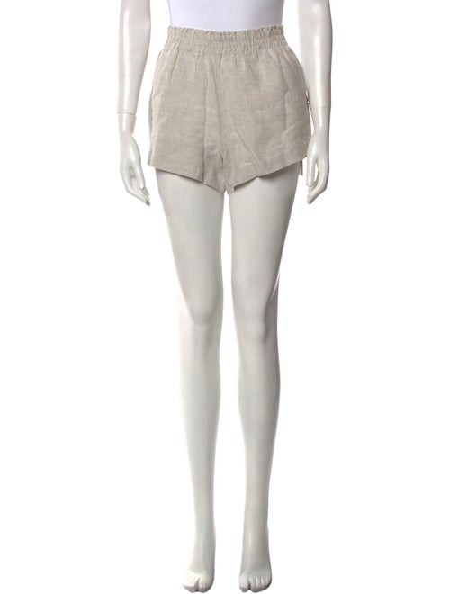 Reformation Linen Mini Shorts
