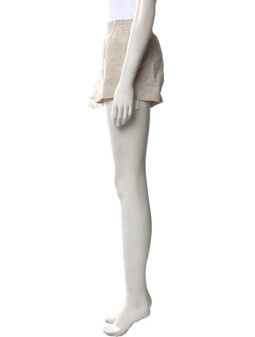 Reformation Linen Mini Shorts