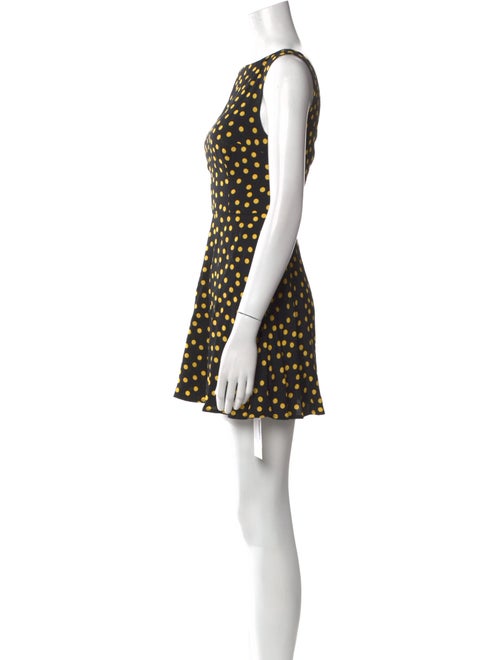 Reformation Polka Dot Print Mini Dress