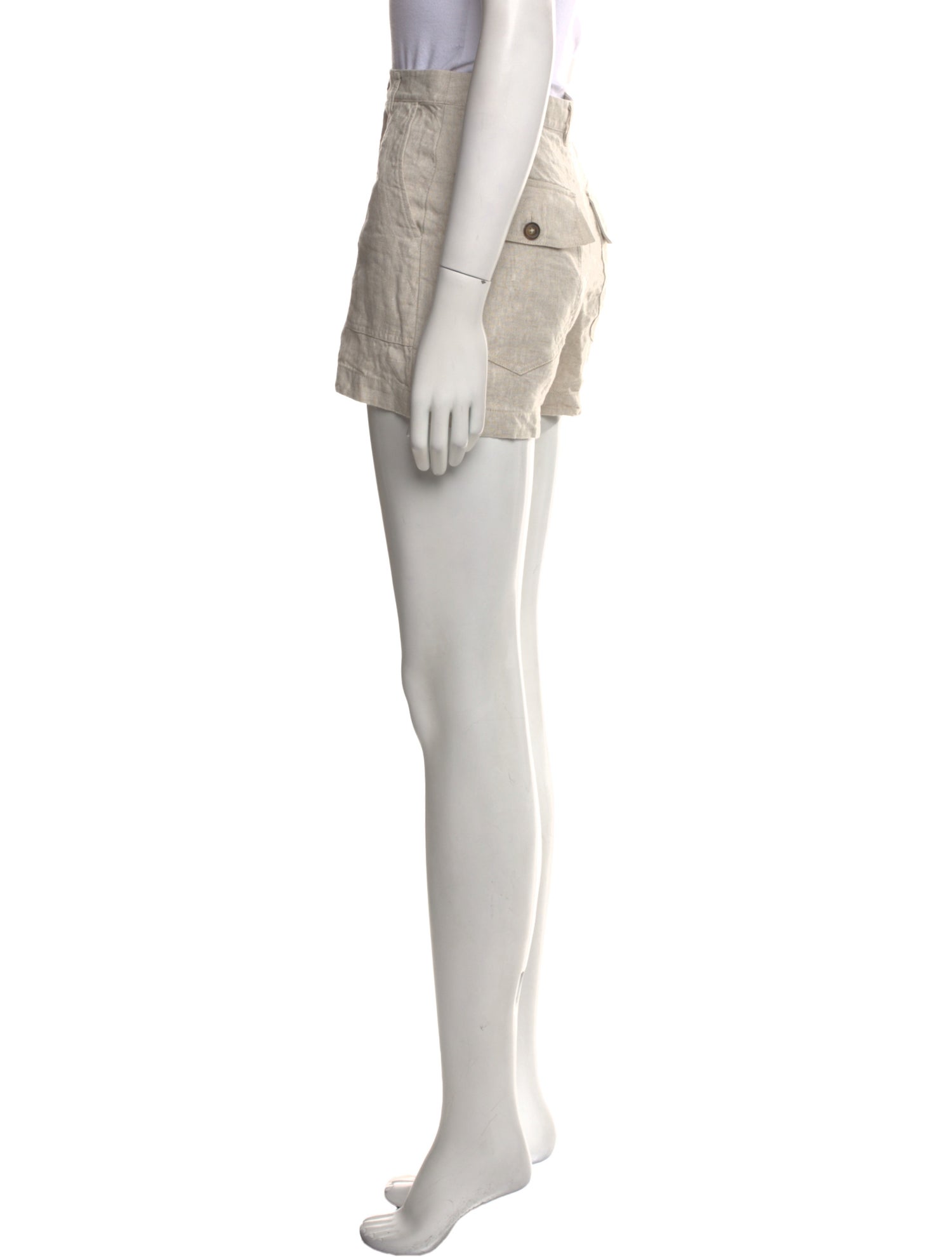 Reformation Linen Mini Shorts