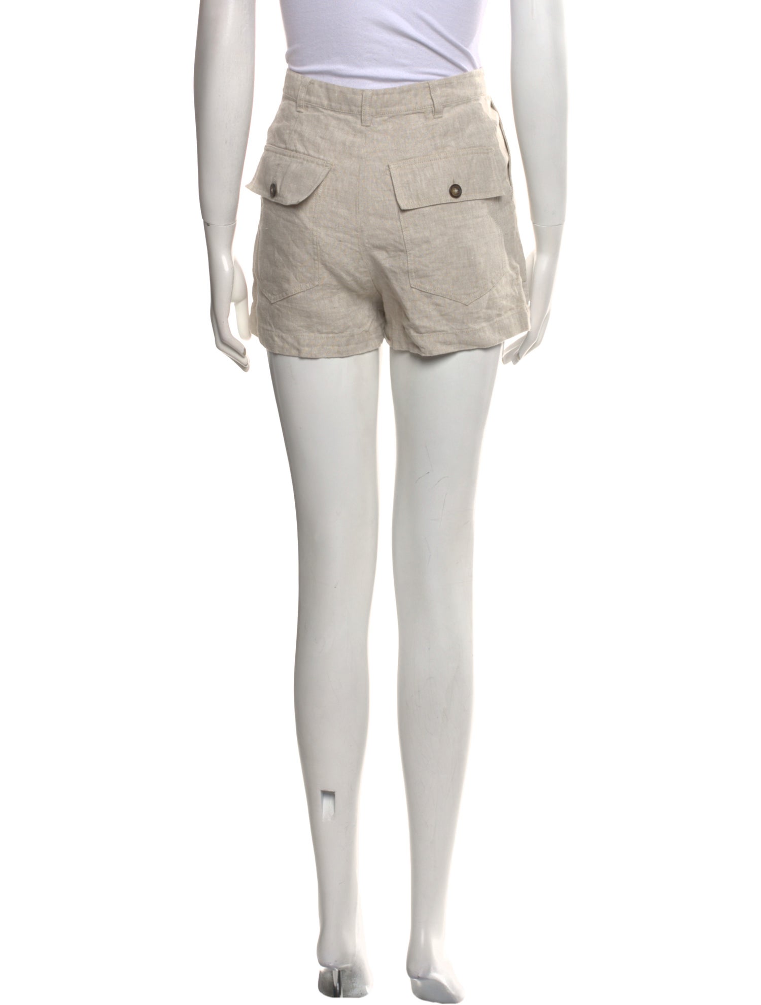 Reformation Linen Mini Shorts