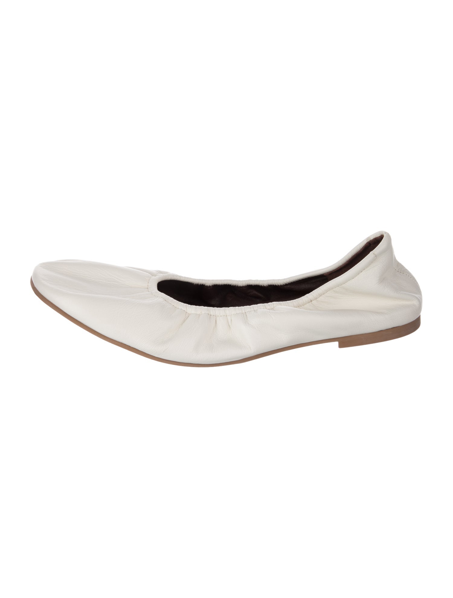 Reformation Leather Ballet Flats