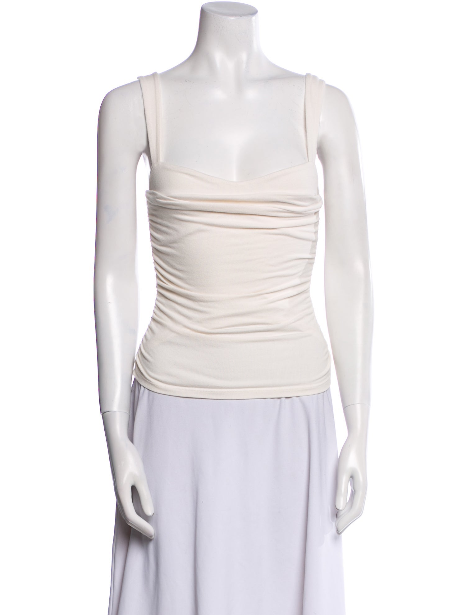 Reformation Square Neckline Sleeveless Top