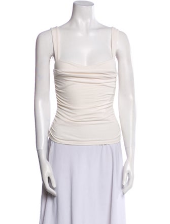 Reformation Square Neckline Sleeveless Top