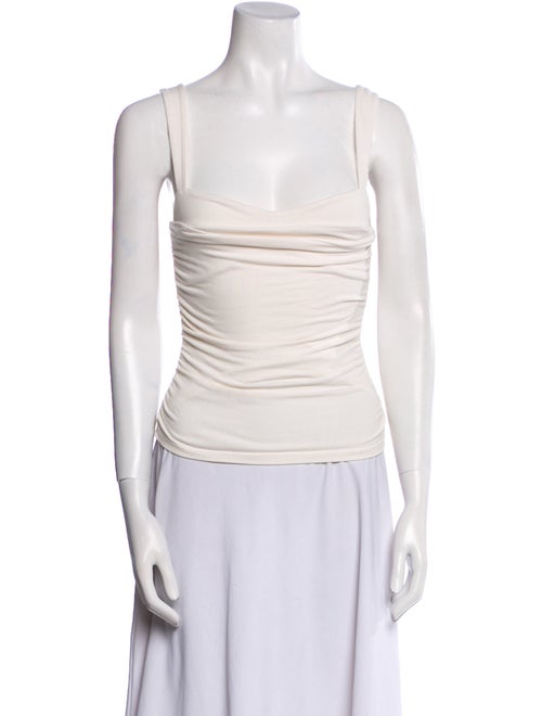 Reformation Square Neckline Sleeveless Top
