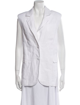 Reformation Linen Blazer