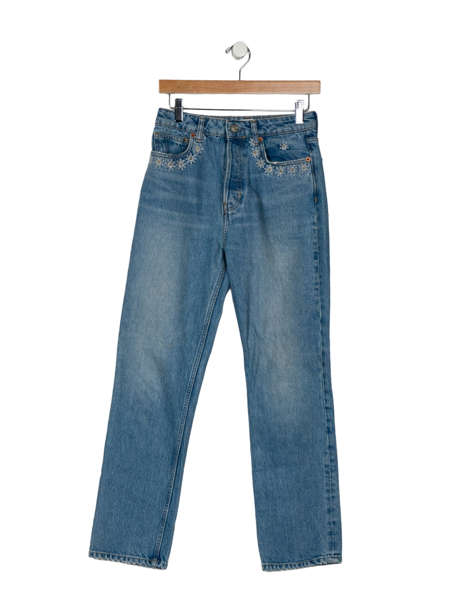 Reformation High-Rise Straight Leg Jeans